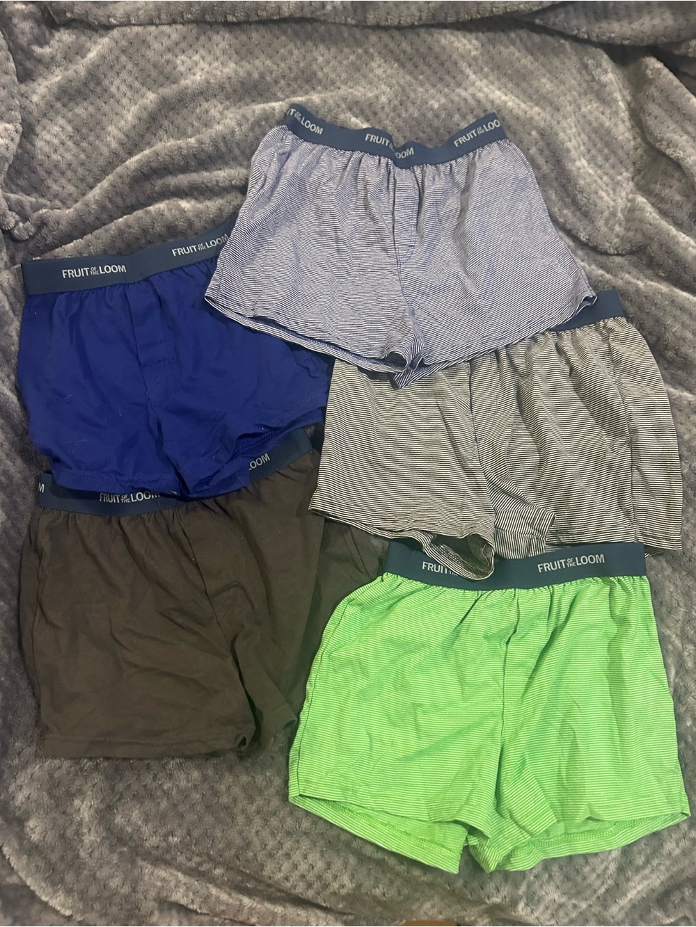 NWOT 5 Boys SzM Cotton Boxers